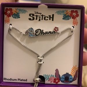 stitch Disney Ohana adjustable bracelet